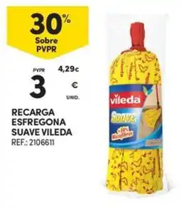 Continente Bom dia recarga esfregona suave vileda promoção