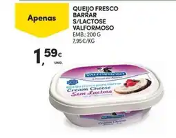 Continente Bom dia Queijo fresco barrar sem lactose valformoso promoção