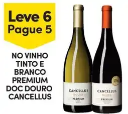 Continente Bom dia vinho tinto e branco premium doc douro cancellus promoção