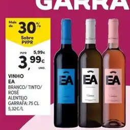 Continente Bom dia vinho ea branco/tinto/rosé alentejo promoção