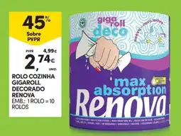 Continente Bom dia rolo cozinha gigaroll decorado renova promoção