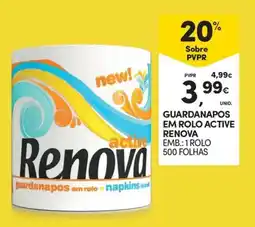 Continente Bom dia guardanapos em rolo napkins in and active renova promoção
