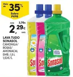 Continente Bom dia lava tudo sonasol promoção
