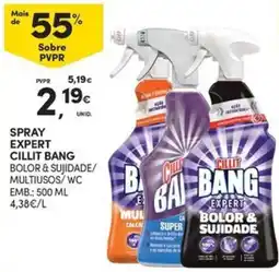 Continente Bom dia spray expert cillit bang bolor & sujidade promoção