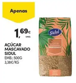 Continente Bom dia Açúcar mascavado sidul promoção
