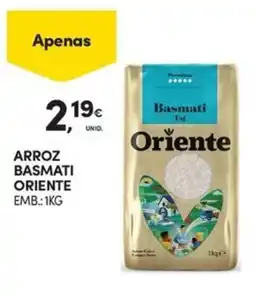 Continente Bom dia Arroz basmati oriente promoção
