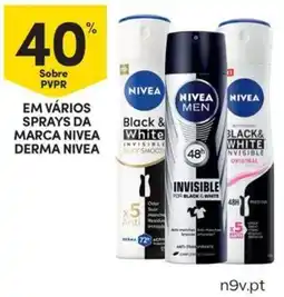 Continente Bom dia Nivea black & white invisible for black & white promoção