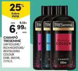 Continente Bom dia Champô tresemme promoção