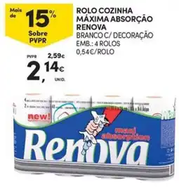 Continente Bom dia Rolo cozinha renova promoção