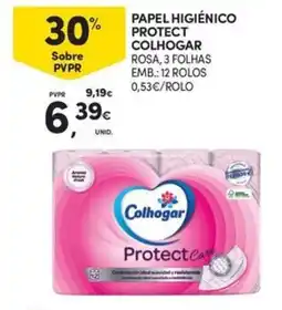 Continente Bom dia Papel higiénico colhogar protect promoção