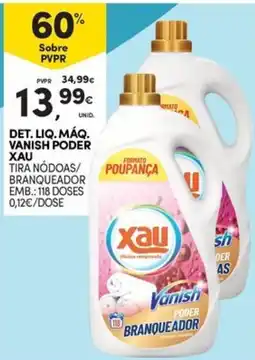 Continente Bom dia Det. liq. máq. vanish poder xau promoção