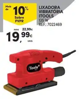 Continente Bom dia Lixadora vibratória itools promoção