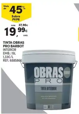 Continente Bom dia tinta obras pro barbot interior promoção