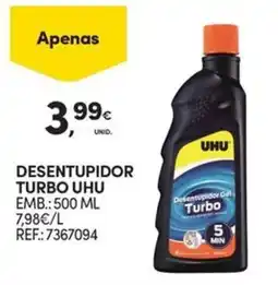 Continente Bom dia Desentupidor turbo uhu promoção