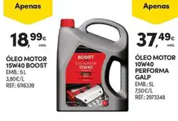 Continente Bom dia Óleo motor 15w40 boost promoção