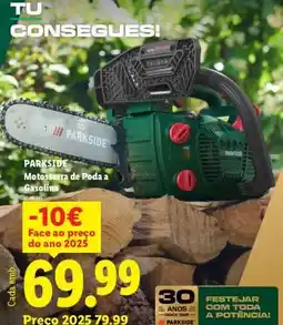 Lidl PARKSIDE promoção