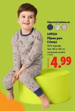Lidl LUPILU Pijama para Criança promoção
