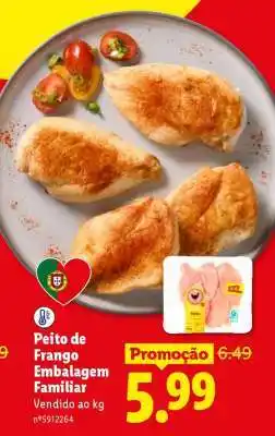 Lidl Peito de Frango Embalagem Familiar promoção