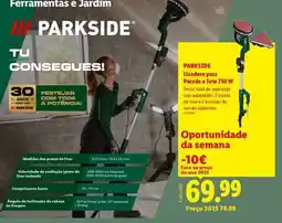 Lidl PARKSIDE promoção