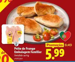Lidl Peito de Frango Embalagem Familiar promoção
