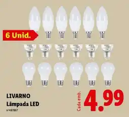 Lidl LIVARNO Lâmpada LED promoção