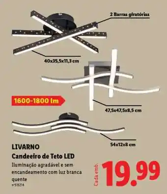 Lidl LIVARNO promoção