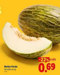 Lidl Melão Verde promoção