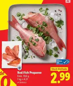 Lidl Red Fish Pequeno promoção