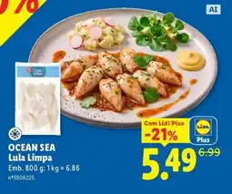 Lidl Ocean Sea Lula Limpa promoção