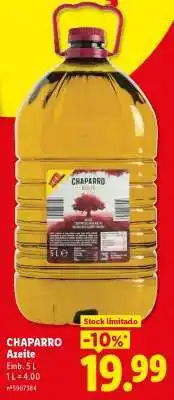 Lidl CHAPARRO promoção