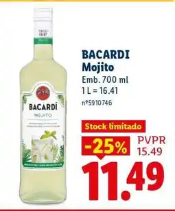 Lidl Bacardí Mojito promoção