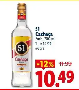 Lidl 51 Cachaça promoção