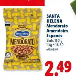 Lidl SANTA HELENA Mendorato Amendoim Japonês promoção