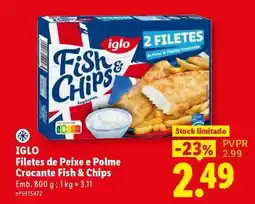 Lidl IGLO promoção