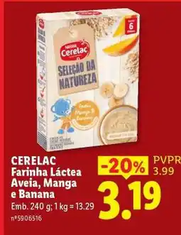 Lidl CERELAC promoção