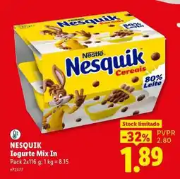 Lidl Nesquik promoção