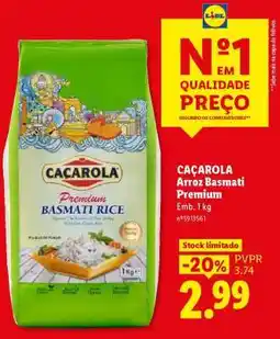 Lidl CAÇAROLA Arroz Basmati Premium promoção