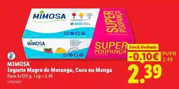 Lidl MIMOSA promoção