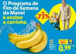 Lidl Banana Rainforest Alliance promoção