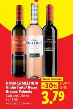 Lidl Dona Ermelinda promoção