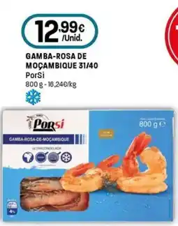 Intermarché Gamba-rosa-de-moçambique porsi promoção