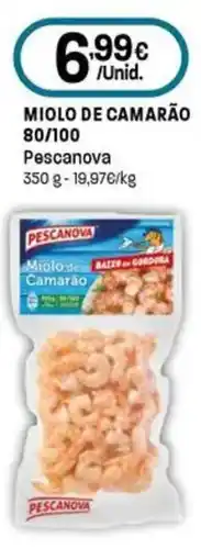 Intermarché Miolo de camarão promoção