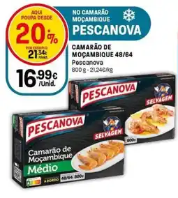 Intermarché Camarão de Moçambique promoção