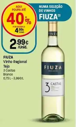 Intermarché Fiuza Vinho Regional Tejo promoção