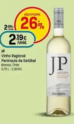 Intermarché JP Vinho Regional Peninsula de Setúbal promoção