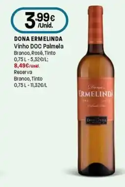 Intermarché Dona ermelinda Vinho DOC Palmela promoção