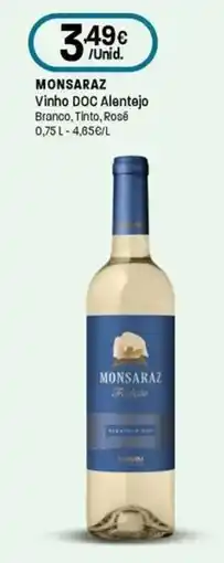 Intermarché Monsaraz Vinho DOC Alentejo promoção