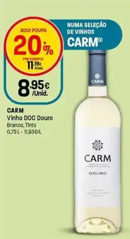 Intermarché Carm Vinho DOC Douro Branco, Tinto promoção