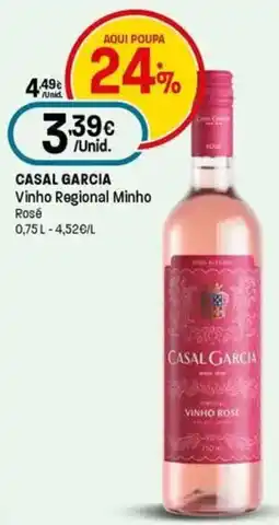 Intermarché Casal garcia Vinho Regional Minho Rosé promoção