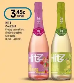 Intermarché HITZ Cocktail Frutos Vermelhos, Limão Gengibre, Maracujá promoção
